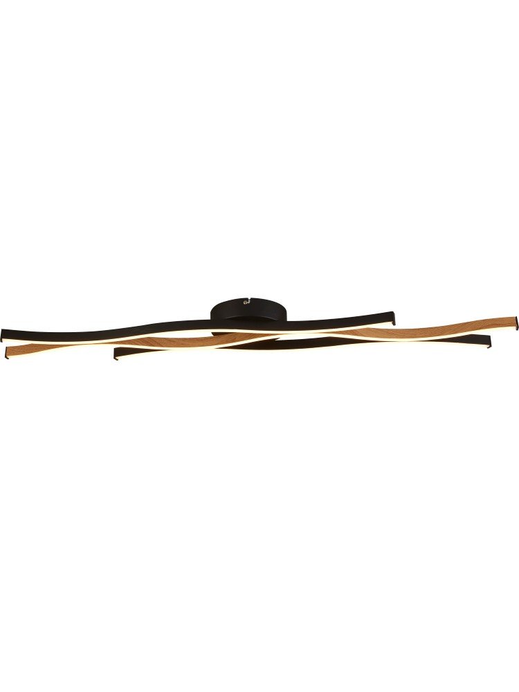 Pakabinamas LED šviestuvas SEARCHLIGHT Bloom, 38W, 230V, 2300-4000K, 4719lm, 1080 x 160 x 65 mm, 32103-1BK