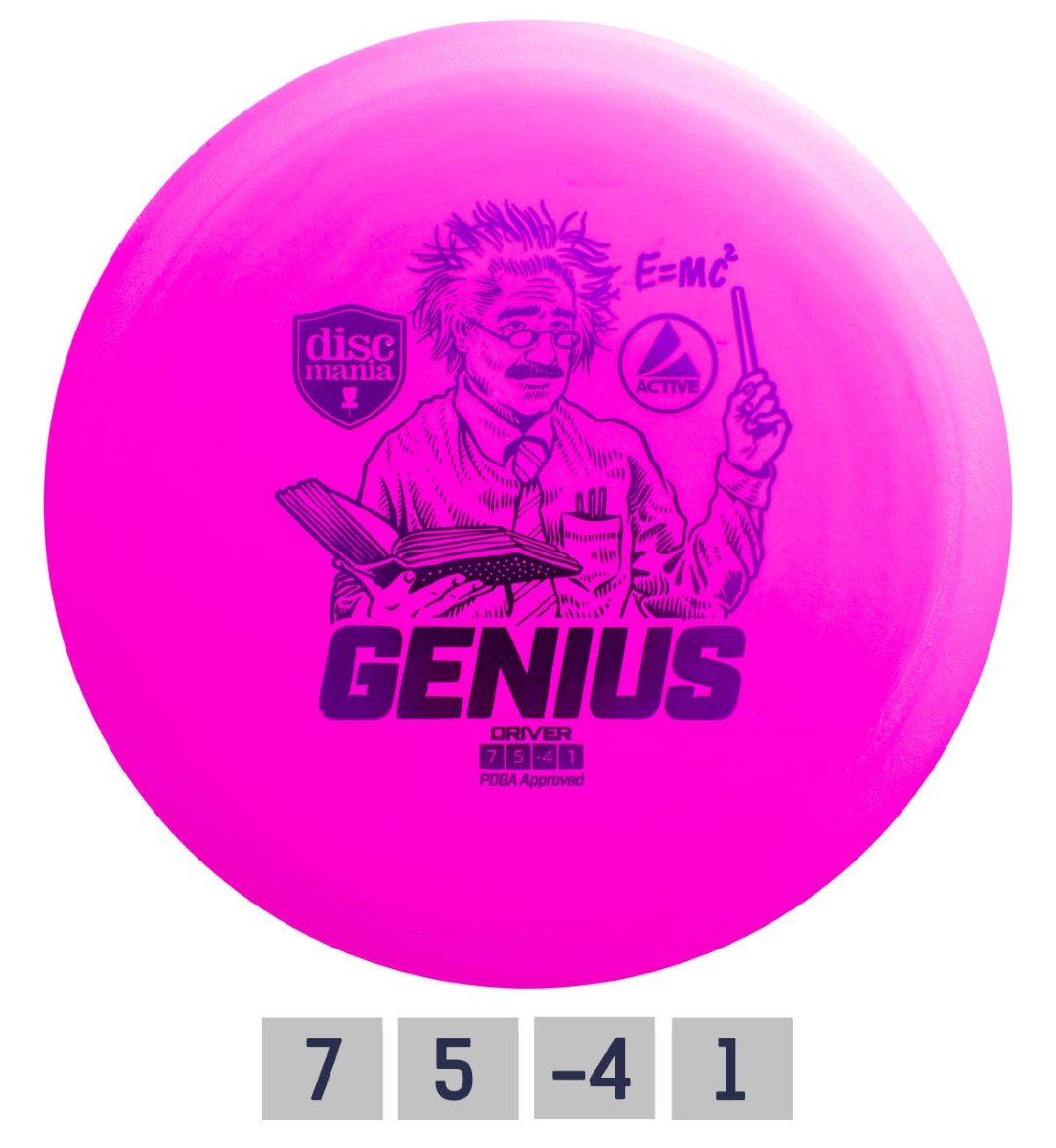 Diskgolfo diskas DISCMANIA Genius Fairway Driver