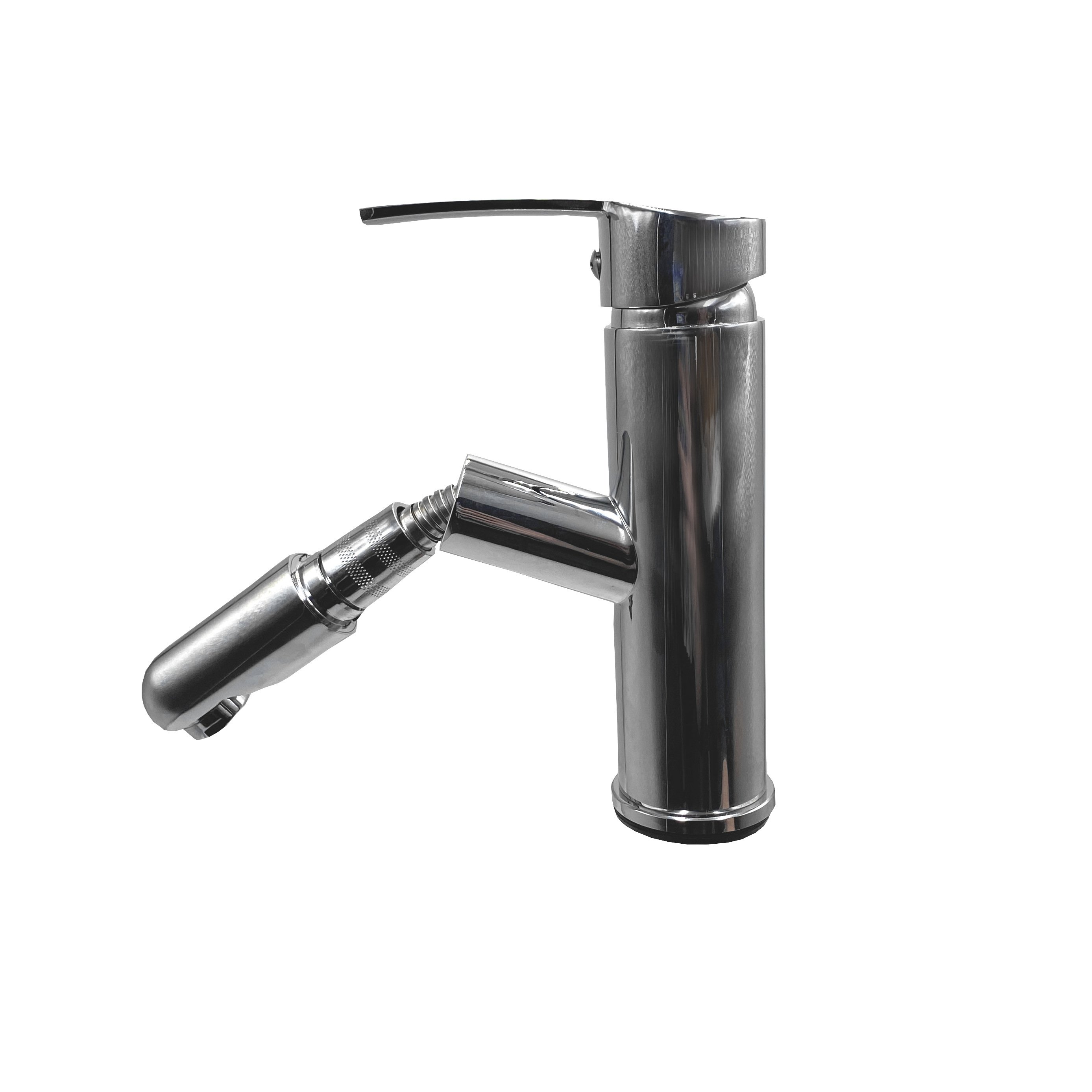 Praustuvo maišytuvas B208, su ištraukiama žarna, 170504