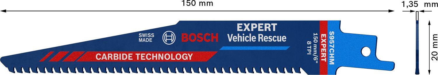 Tiesinio pjūklo pjūklelis BOSCH, S957CHM