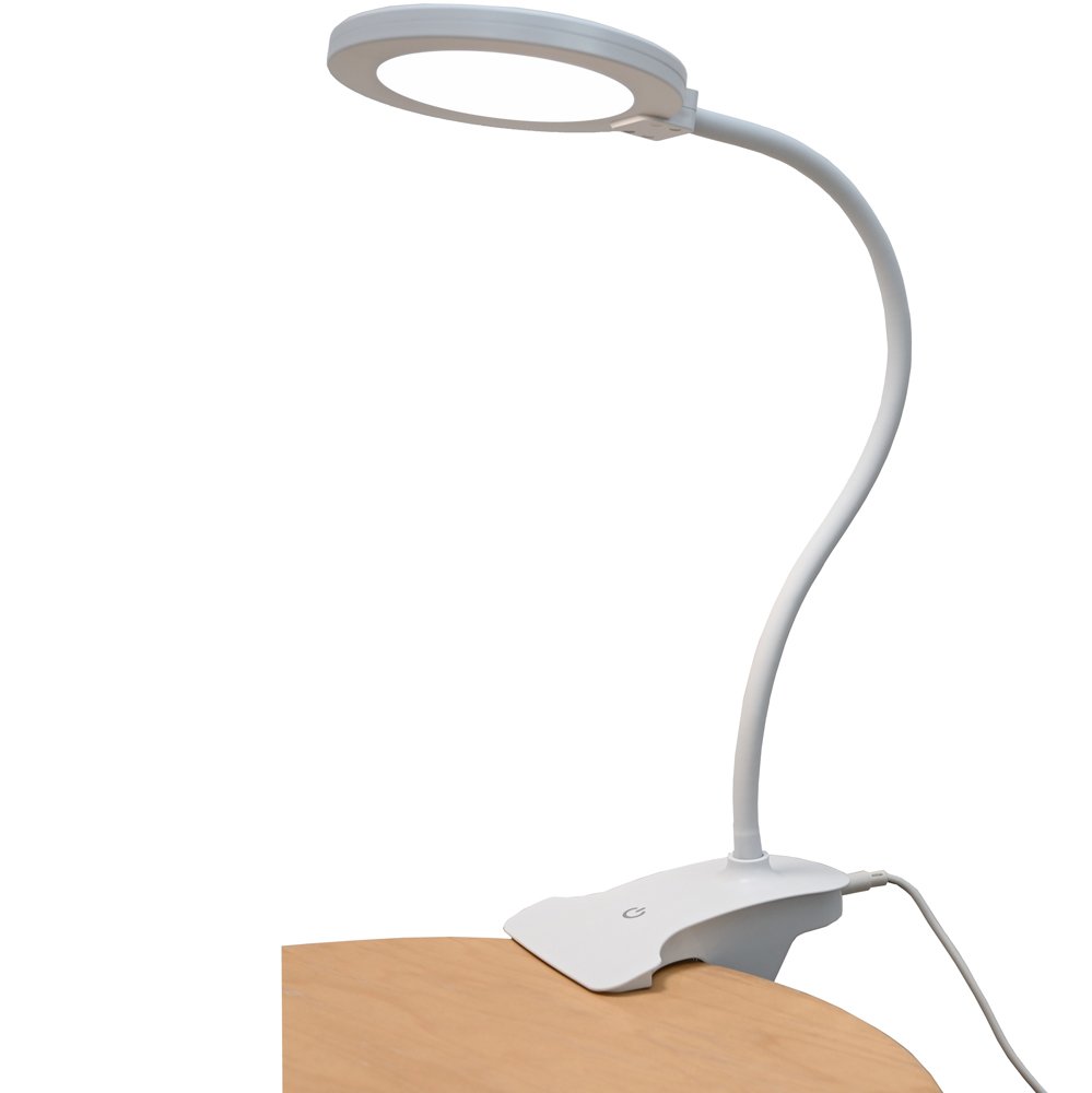 Stalinis šviestuvas G.LUX Gd-Uno-C White, LED 7 W, 600 lm, spalvos temp. reguliavimo funkcija 3000-5000K, dimeriuojama, baltos sp.