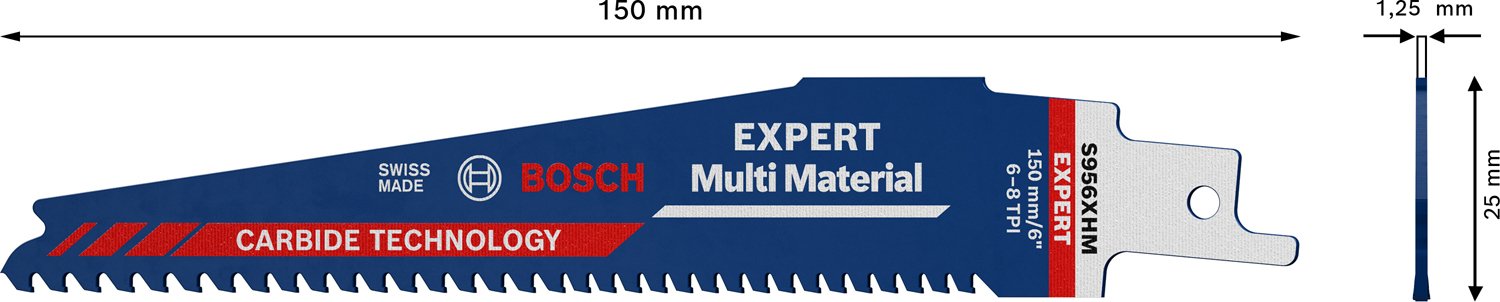 Pjūklelis BOSCH, S 956 XHM S 956 XHM