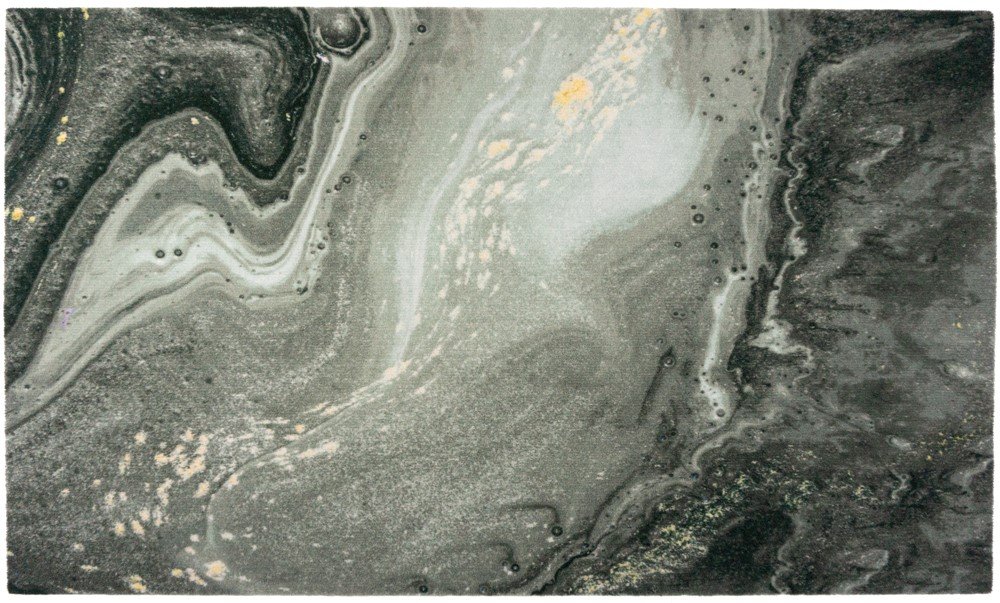 Kilimėlis LAKO MODERN PRINTED MARMOR, 65 x 110 cm, , 100% PES, pagrindas PVC, pilkos spl.