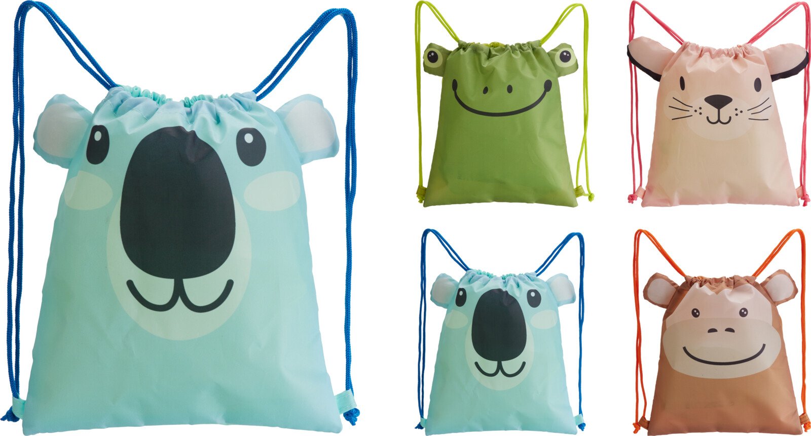 Vaikiška kuprinė KIDS, 4 skirtingos sp., 30 x 24 cm