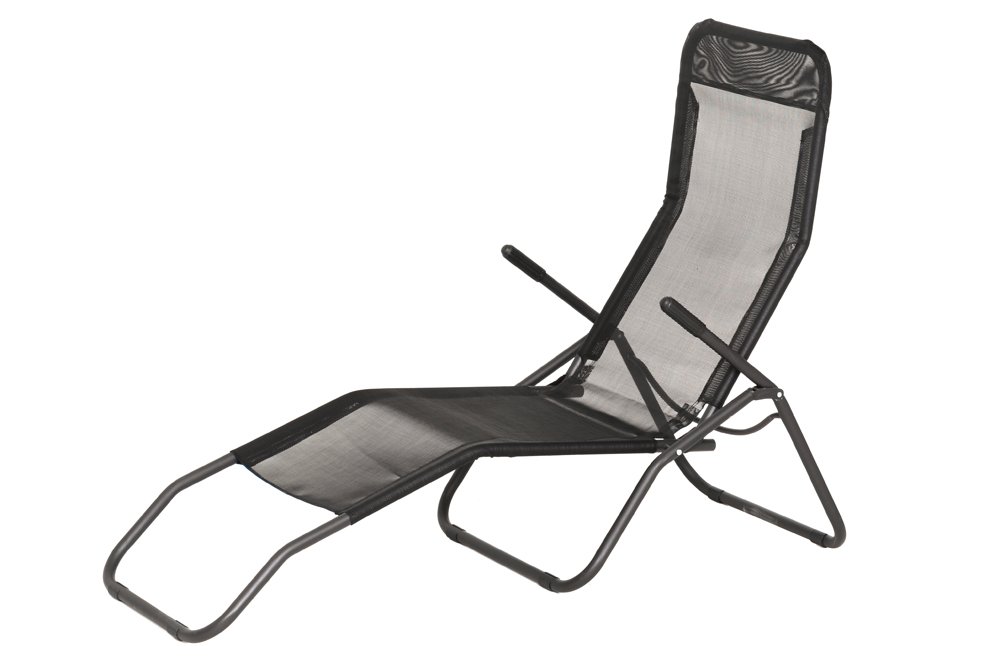 Gultas 4LIVING Siesta, juodos spalvos