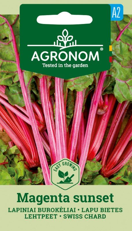 Daržovių sėklos, AGRONOM Burokėliai lapiniai MAGENTA SUNSET, 2 g.