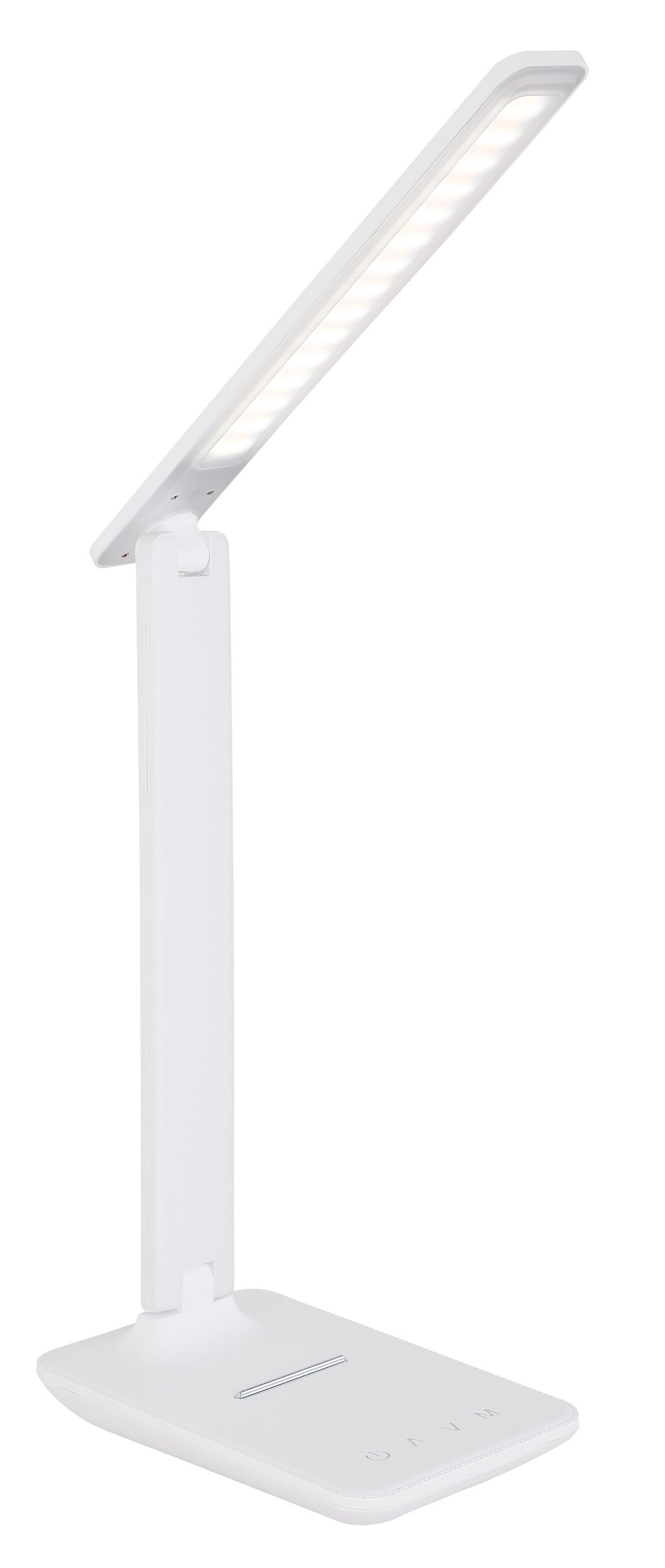 Stalinis šviestuvas GLOBO Bulla, LED, 6 W, 230V, 550 lm, 3000/4500/6000 K, sensorinis valdymas, dimer., USB laidas, baltos sp., 420x115x565 mm, 58400W