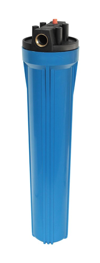 Vandens filtro korpusas USTM WF34-L Set, 20"x 3/4, mėlyna sp., su kronšteinu ir raktu