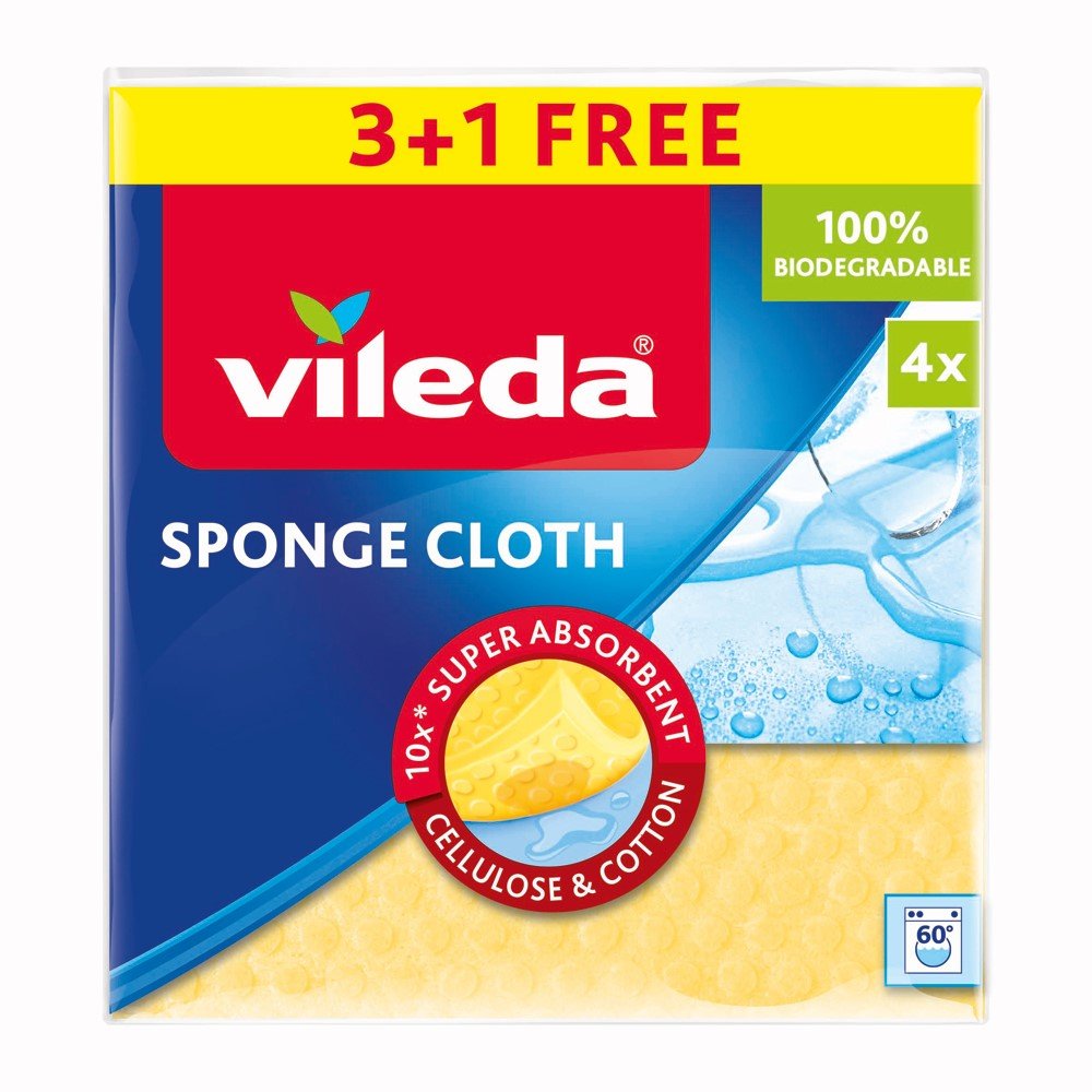 Universali šluostė VILEDA, 3+1 vnt.