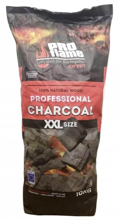 Medžio anglis  PROFLAME Expert, stambios frakcijos, 10 kg