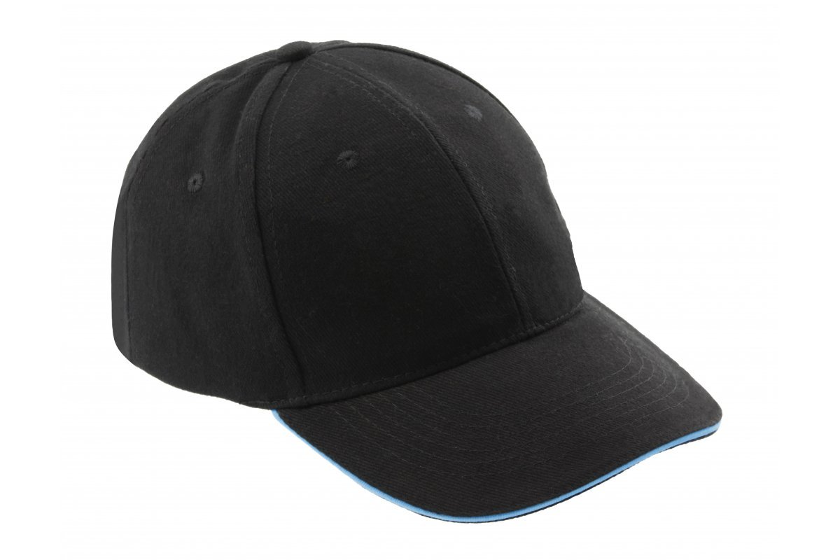 Kepurė HOGERT WORKWEAR Alf, su snapeliu, juoda spalva