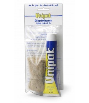 Sandarinimo komplektas UNIPAK, linai 50 g. + pasta 65 g.
