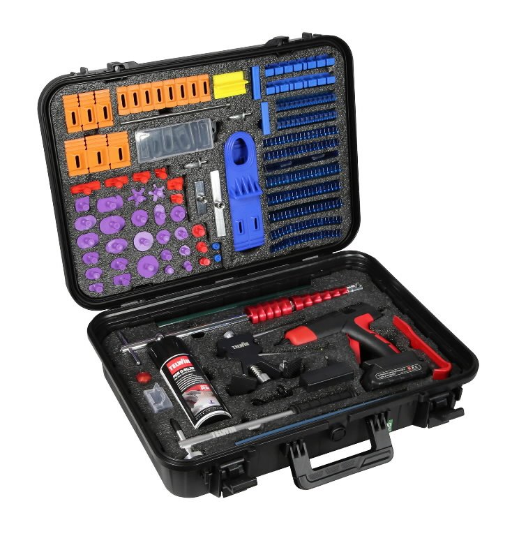 Įlenkimų šalinimo rinkinys TELWIN DELUXE, su klijais