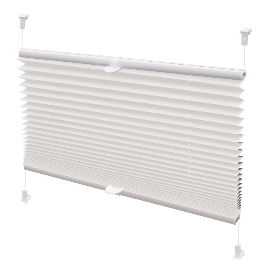 Plisuota žaliuzė GARDINIA Thermo Verona, 68 x 210 cm, spl. balta, 1900