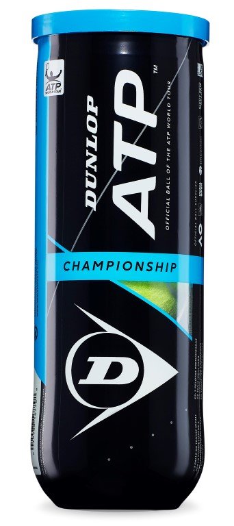 Teniso kamuoliukai DUNLOP ATP CHAMPIONSHIP Entry 3-tube ITF