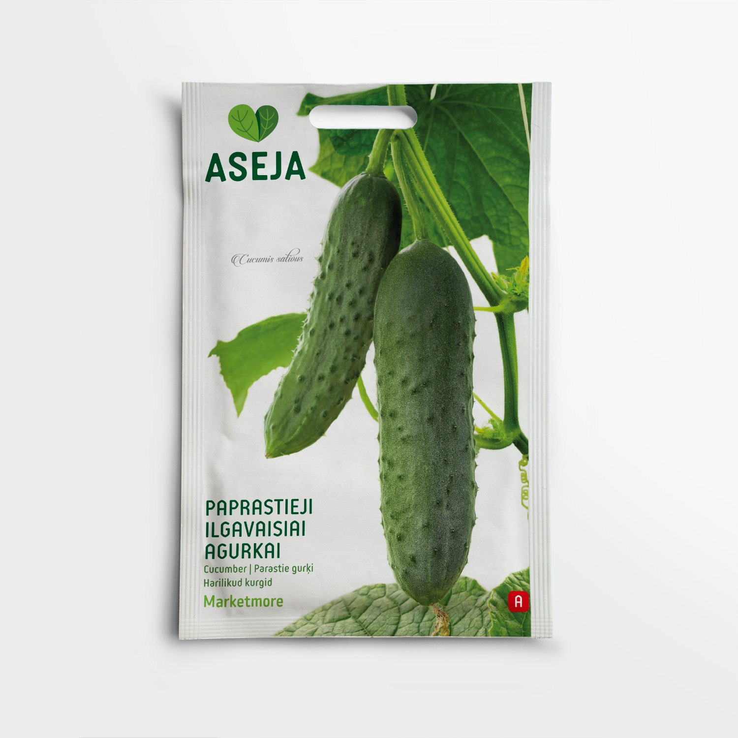 Paprastieji agurkai Cucumis sativus Marketmore, ASEJA, 1 g, 20-0191 (A)