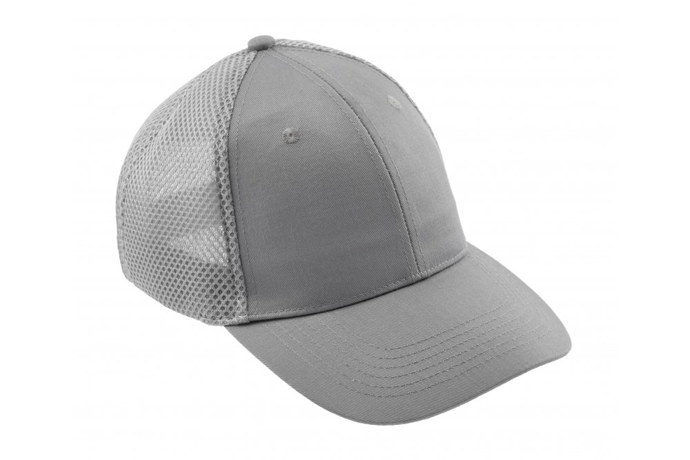 Kepurė HOGERT WORKWEAR Klaus, su snapeliu, su tinkleliu, pilka spalva