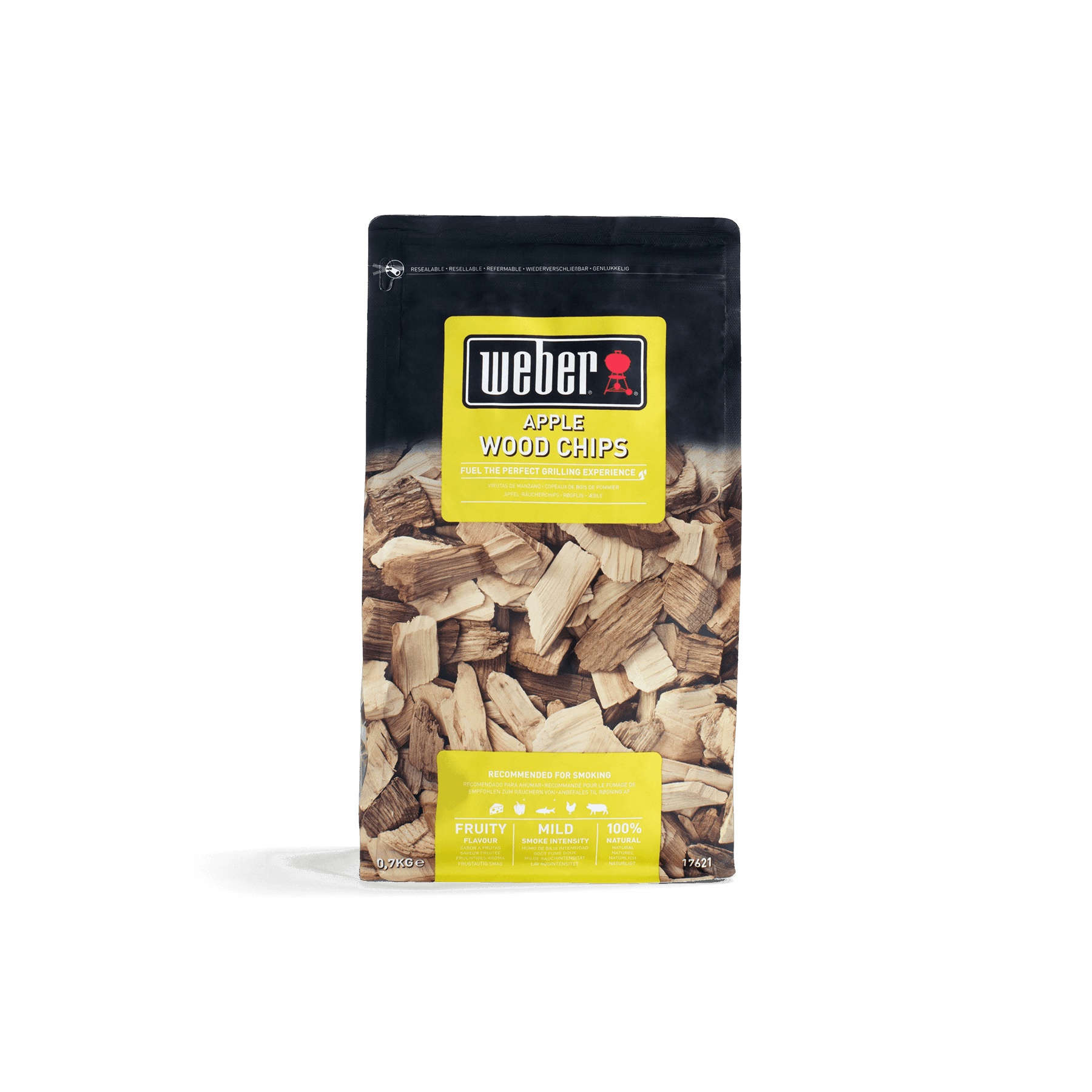 Rūkymo drožlės WEBER, obelis, 700g