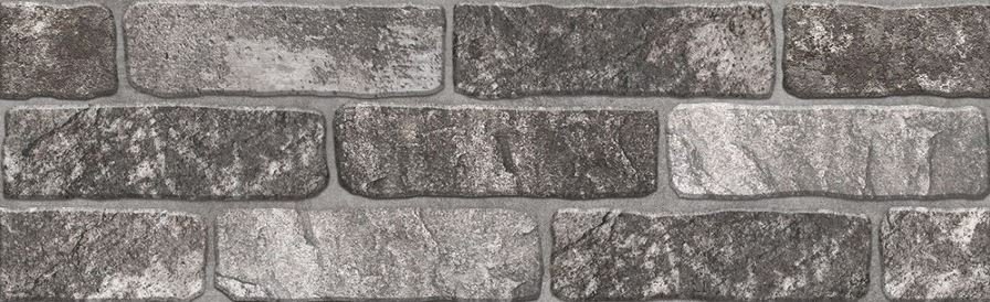 Akmens masės plytelės CERSANIT Baltazar Light Grey, 18,5 x 59,8 cm, 1,000 m2/dėž., glazūruotos, spl. šviesiai pilka