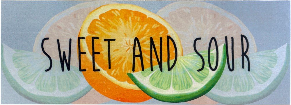 Kilimėlis LAKO Long Print, 180 x 65 cm, 100% poliamidas, "Sweet and sour", S11466 800
