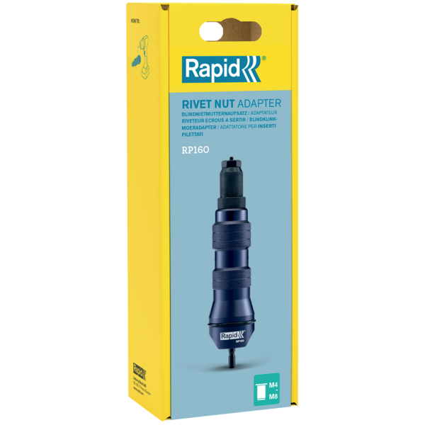 Kniedijimo adapteris RAPID MULTIRIVETER RP160