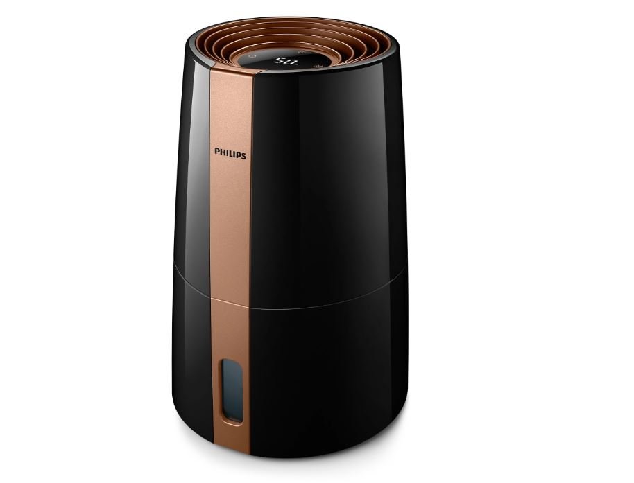 Oro drėkintuvas PHILIPS HU3918/10, 250 x 250 x 375 mm, 3 l, juodos sp.