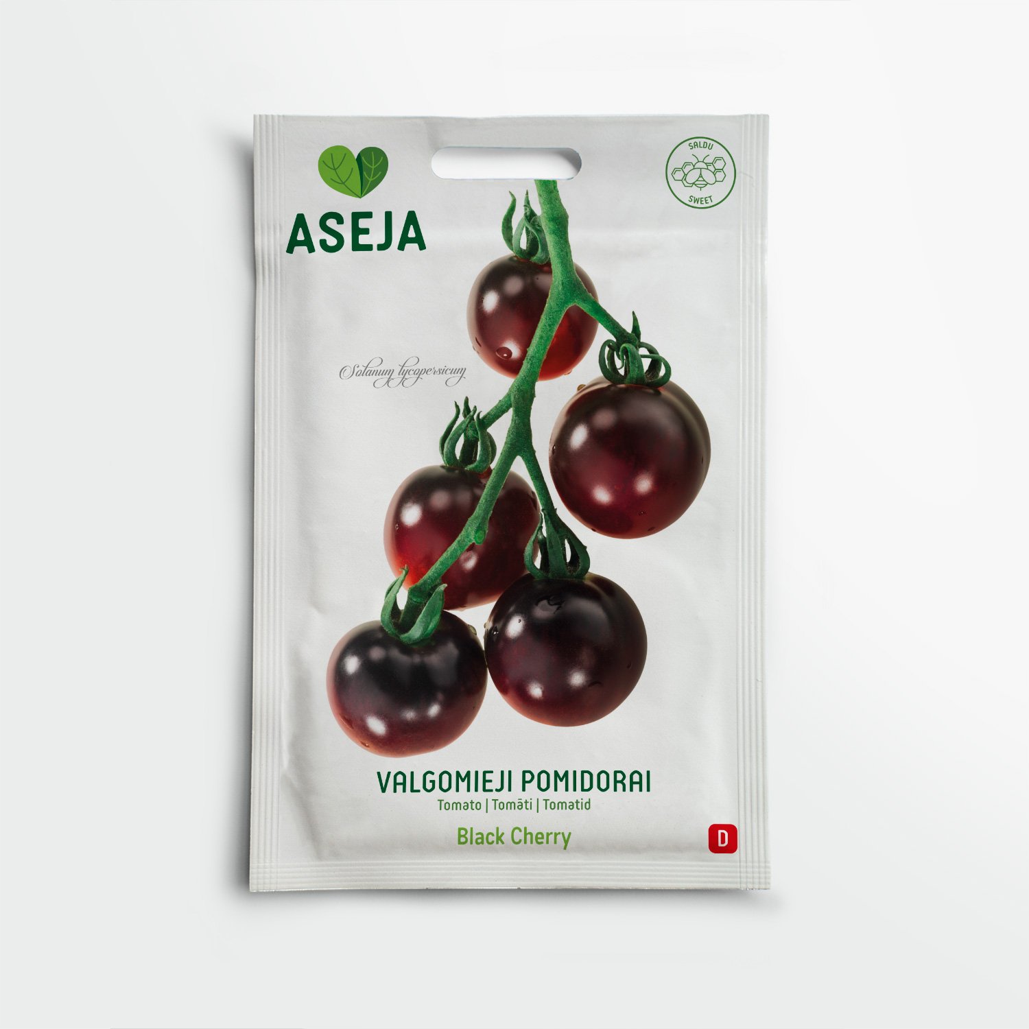 Valgomieji pomidorai Black Cherry, ASEJA, 10 skl., 20-0503 (D)