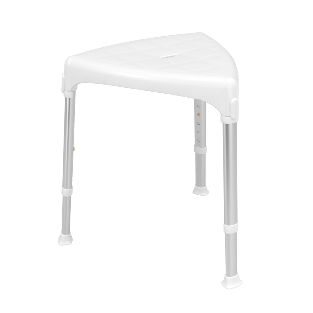 Dušo kėdė KID-MAN Trikis, trikampė, balta