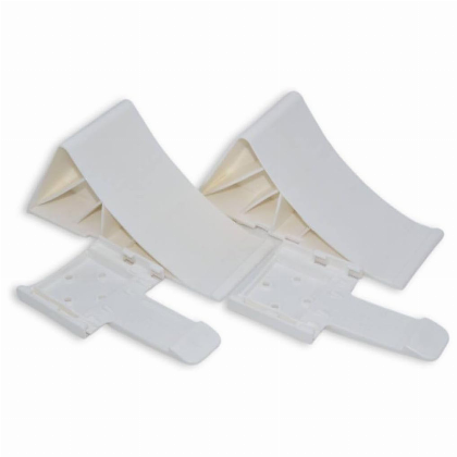 Automobilio priekabos atrama ratams (fiksatorius) su laikikliu ALBURNUS SS300, 1 vnt, maksimali apkrova naudojant 1 vnt 800 kg