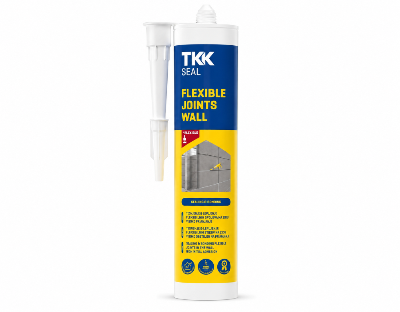 Sandariklis TKK Flexible Joints Wall, 300 ml, pilkas