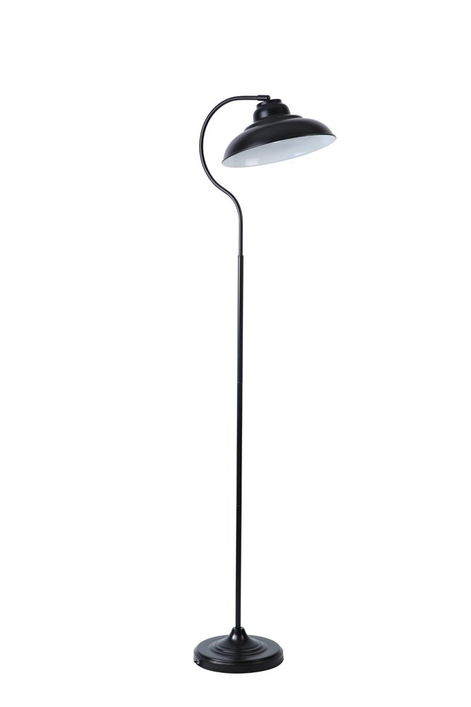 Toršeras RABALUX Dragan, E27, 1 x 60W, 230V, IP20, metalinis, matinės juodos sp., 430 x 1600 x 430 mm, 5310