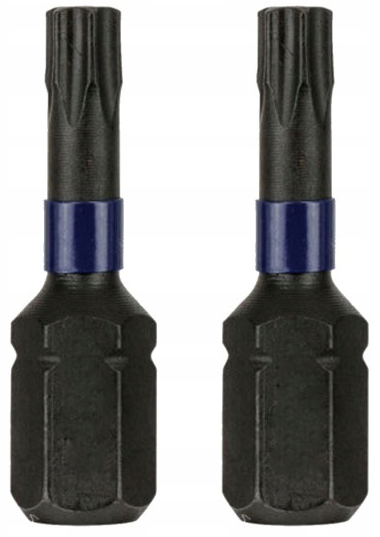 Smūginiai sukimo antgaliai IRWIN Impact Pro, 25 mm, 2 x T15