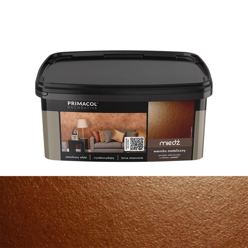 Dekoravimo beicas PRIMACOL Verniks, vario efektas, 1 l