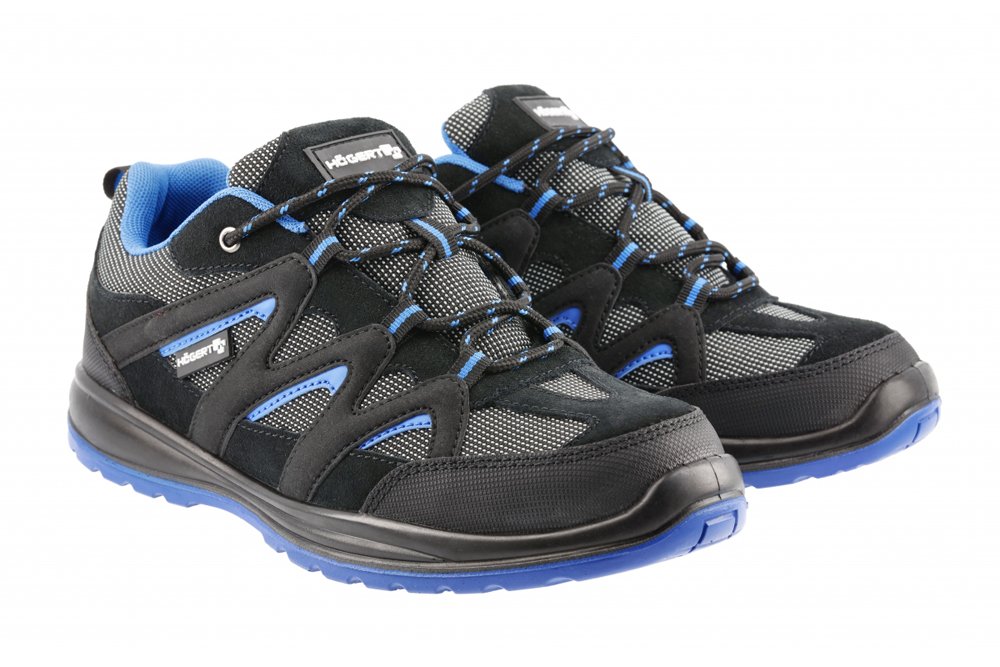 Darbo batai HOGERT WORKWEAR Elster, 01 SRC, juoda-mėlyna spalva, 45 dydis, CE