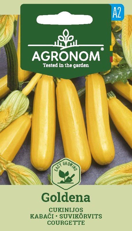 Daržovių sėklos, AGRONOM Cukinijos GOLDENA, 2 g.