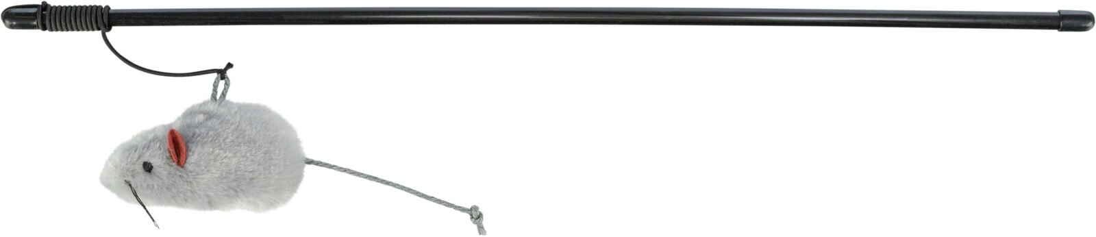 Žaislas katėms TRIXIE, meškerė su pele iš katžolės,  50 cm 