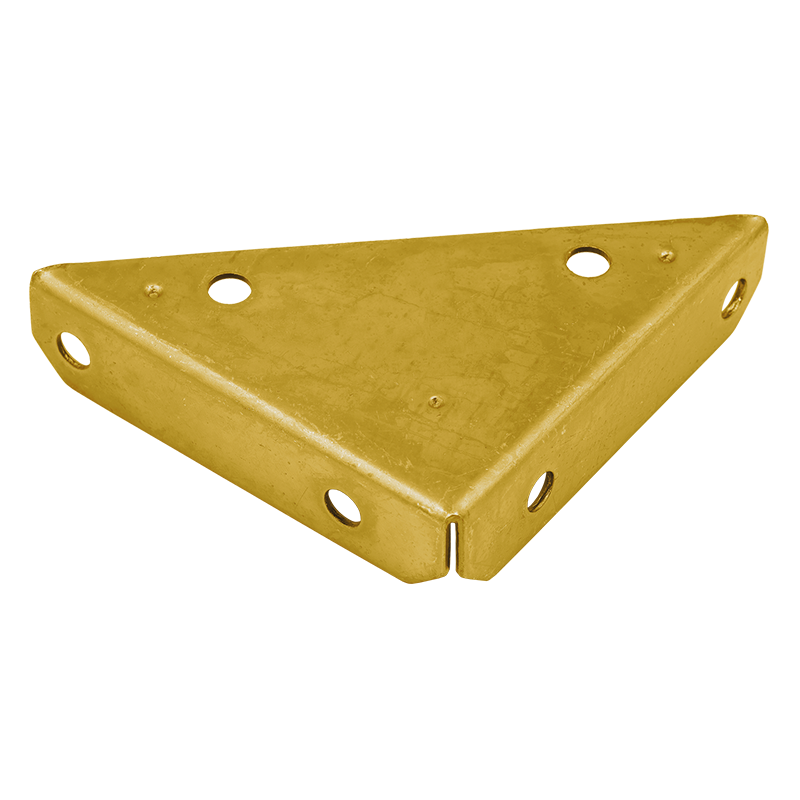 Dėžės sutvirtinimo kampas DOMAX, NS 100 100x100x28x2,3 mm, 8835