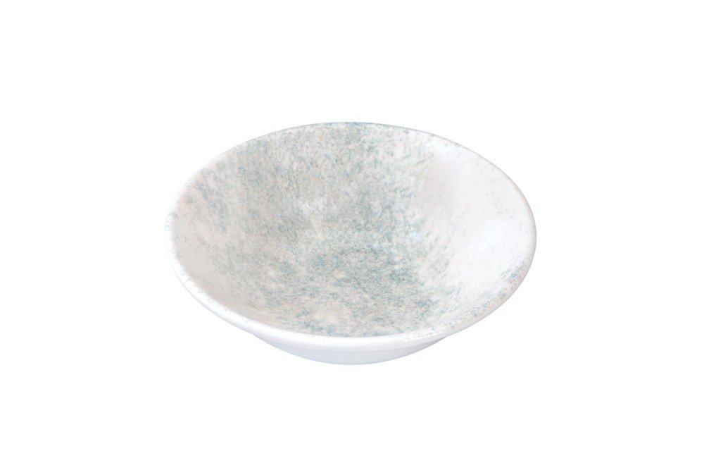 Dubuo PORLAND PIOLI, porcelianas, skersmuo 16 cm, baltos ir mėlynos sp.