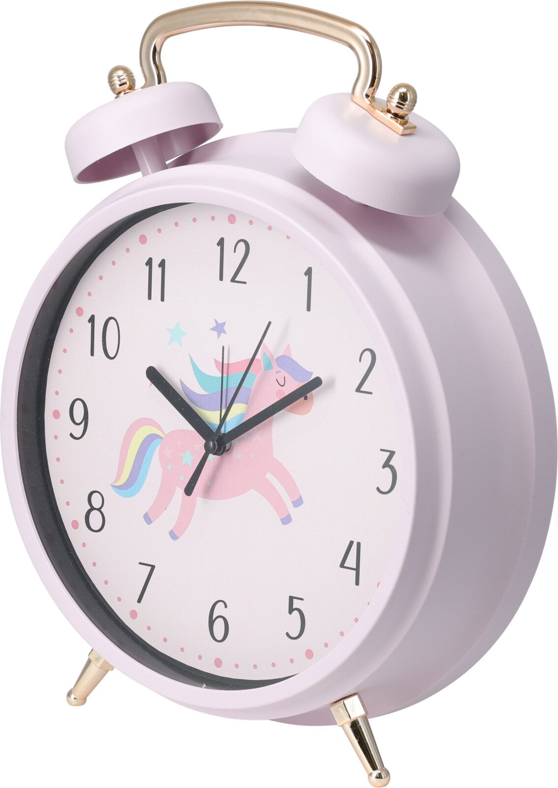 Vaikiškas laikrodis - žadintuvas KIDS, 4 skirtingos sp., 24 x 7,3  x 30 cm