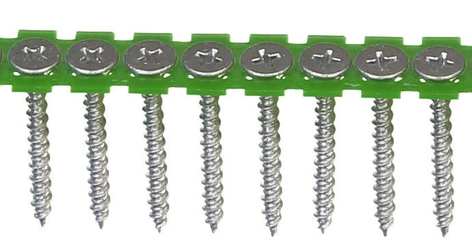 Išorinių GKP sraigtai juostoje ESSVE, 3,9 x 40 mm, CorrSeal C4, 1000 vnt.