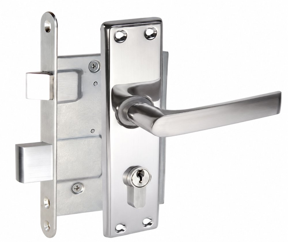 Įleidžiama spyna KURZEMES, ZV4-1 407Z-35801/C, su rankena, su cilindru
