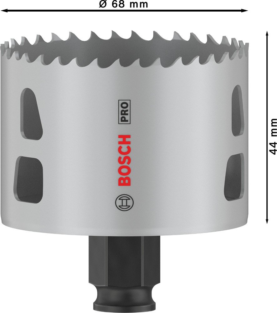 Grąžtas-karūna BOSCH Bi-metal Progressor, 68 mm