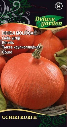 Daržovių sėklos, moliūgai Uchiki Kuri, 2 g., 3898