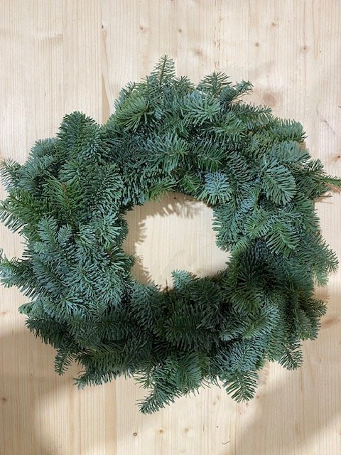 Kėnio šakų vainikas Abies Nobilis, skersmuo 40 cm