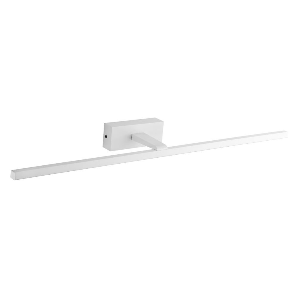 Sieninis veidrodžių ir paveikslų šviestuvas RABALUX Albina, LED, 18W, 230V 50Hz, 4000K, 900 lm, IP23, metalinis, matinės baltos sp., 895 x 60 x 140 mm, 1464