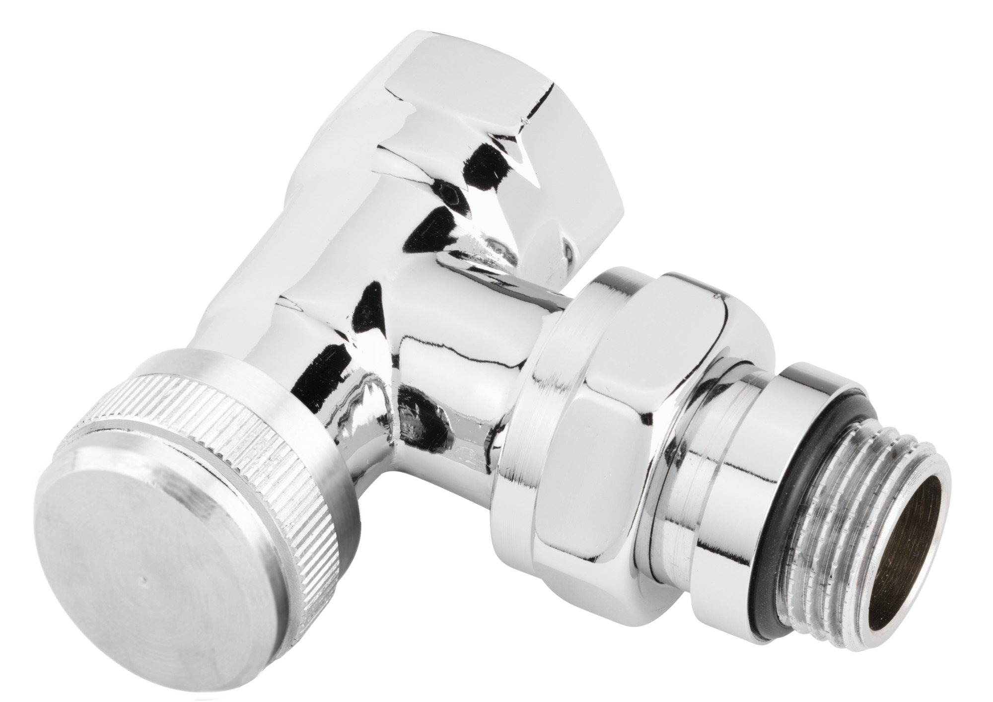 Uždarymo vožtuvas DANFOSS RLV-CX, DN15, kampinis, 003L0273