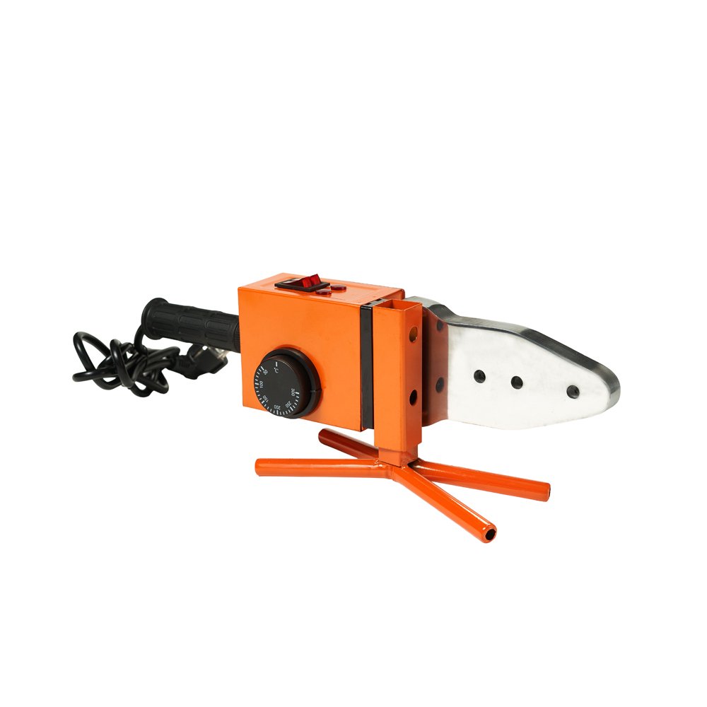 Plastikinių vamzdžių suvirinimo aparatas HERVIN TOOLS PW-2000W, galia 2000 W, 7 galvutės 16-63 mm
