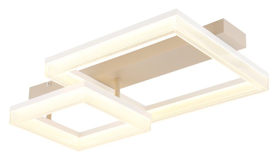 Pakabinamas LED šviestuvas GLOBO Zara, 24W, 230V, 3000K, 2100lm, baltos spalvos, 530 x 330 x 123 mm, 48047D1