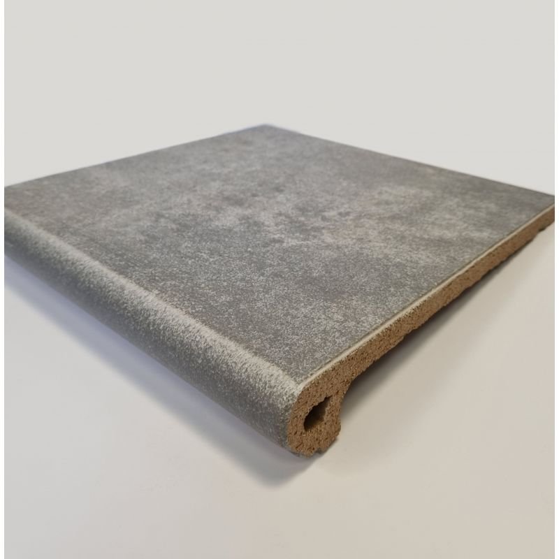 Klinkerinės grindų plytelės GRES ARAGON 902587 MYTHO ACERO ROUND R9/C, 32,5 x 33 x 1,8 cm, 698034