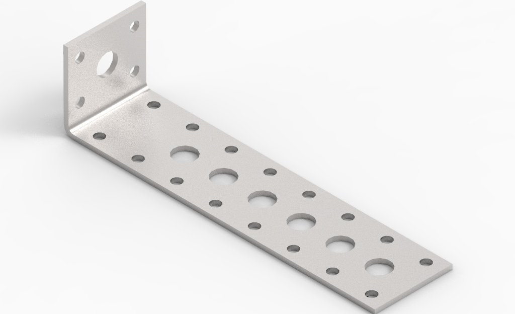 Kampas XIDO, 160 x 40 x 40 x 2,5 mm, 1 vnt.